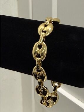 Gold Link Chain Bracelet - Women Jewelry